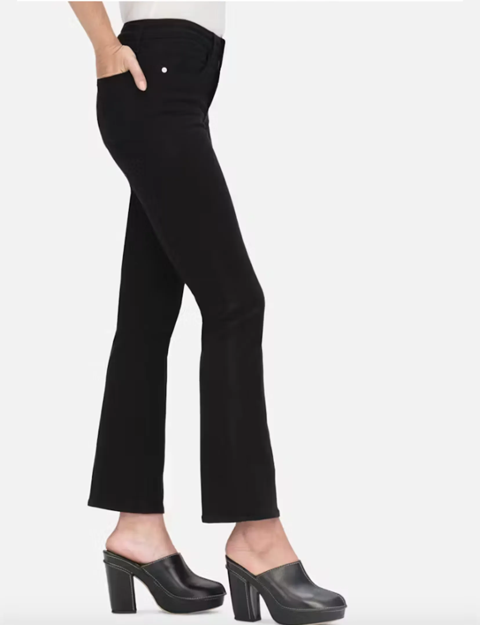 Le Crop Mini Boot, Vêtements Film Noir