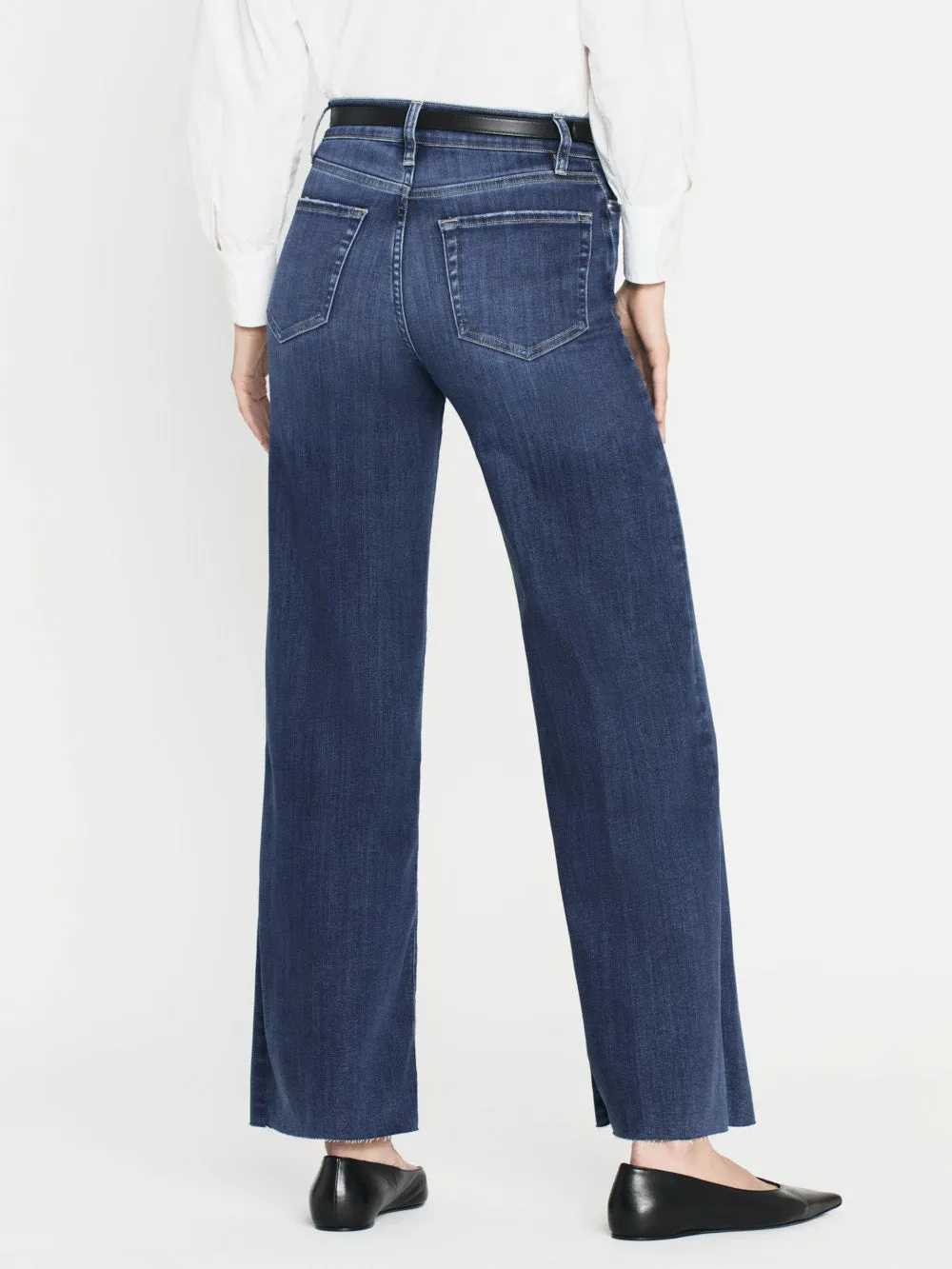 Le Slim Palazzo Raw Hem -- Lupin