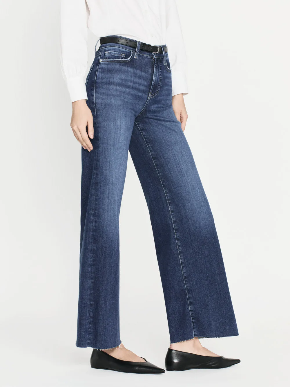 Le Slim Palazzo Raw Hem -- Lupin