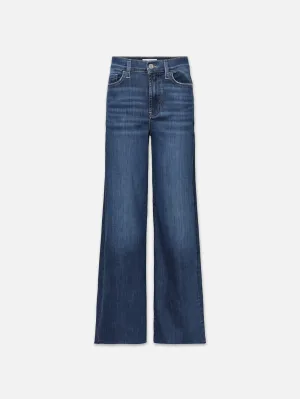 Le Slim Palazzo Raw Hem -- Lupin
