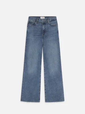Le Slim Palazzo Raw Hem — Rowley Raw Après