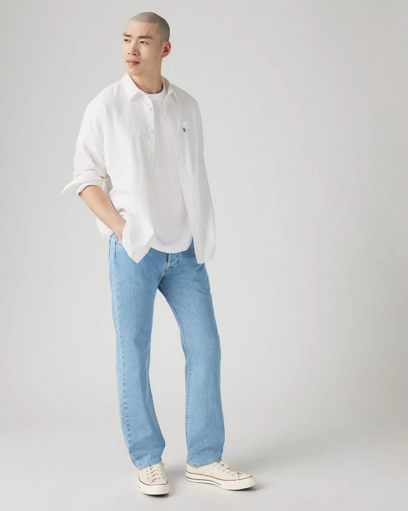 Levi's® 501 Original Regular Fit Jeans pour Homme - Bleu Ferry Building
