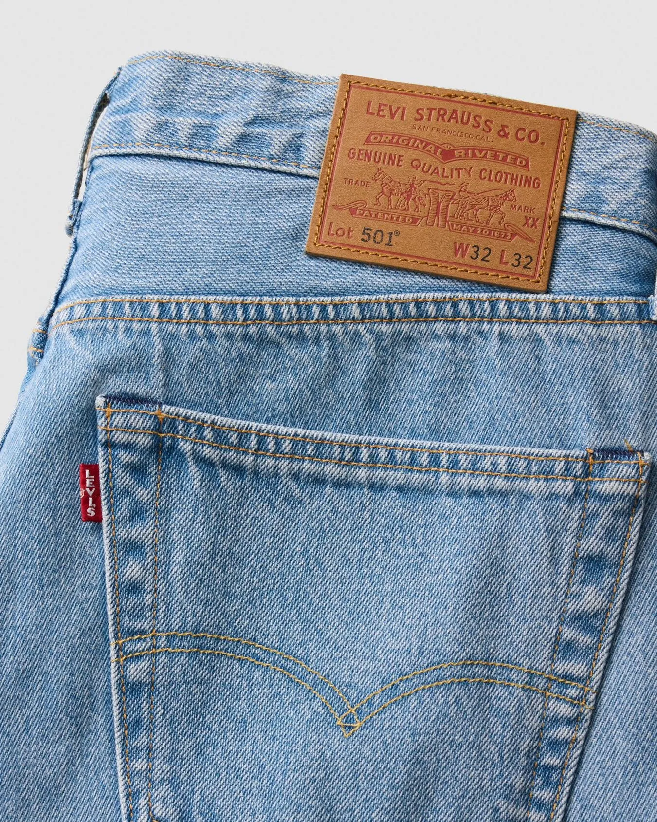 Levi's® 501 Original Regular Fit Jeans pour Homme - Bleu Ferry Building