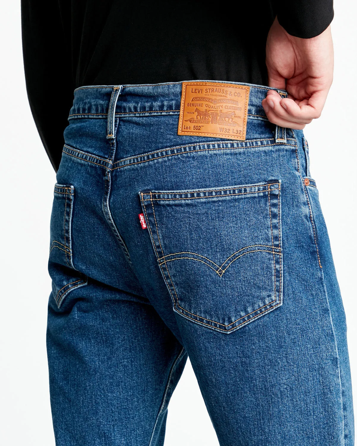 Levi's® 502 Jean Homme Regular Tapered - Stonewash Stretch T2
