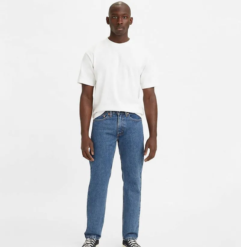 Levi's 505 Regular Médium Lavage Pierre