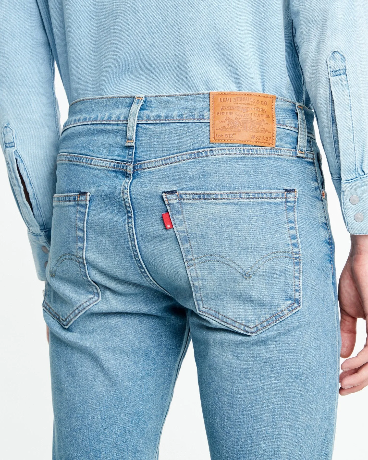 Levi's® 512 Jeans Homme Slim Tapered - Pelican Rouille
