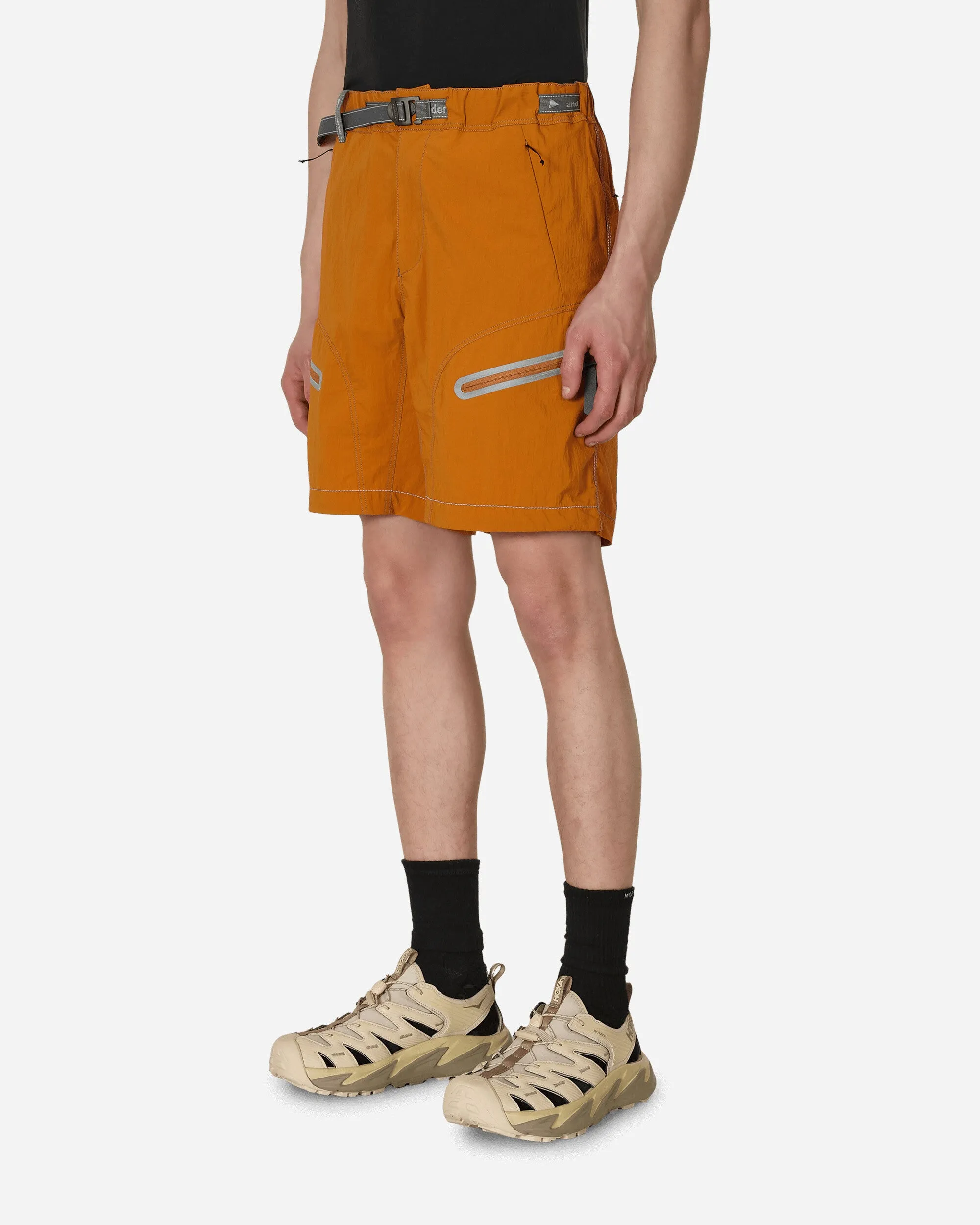 Short de randonnée léger orange