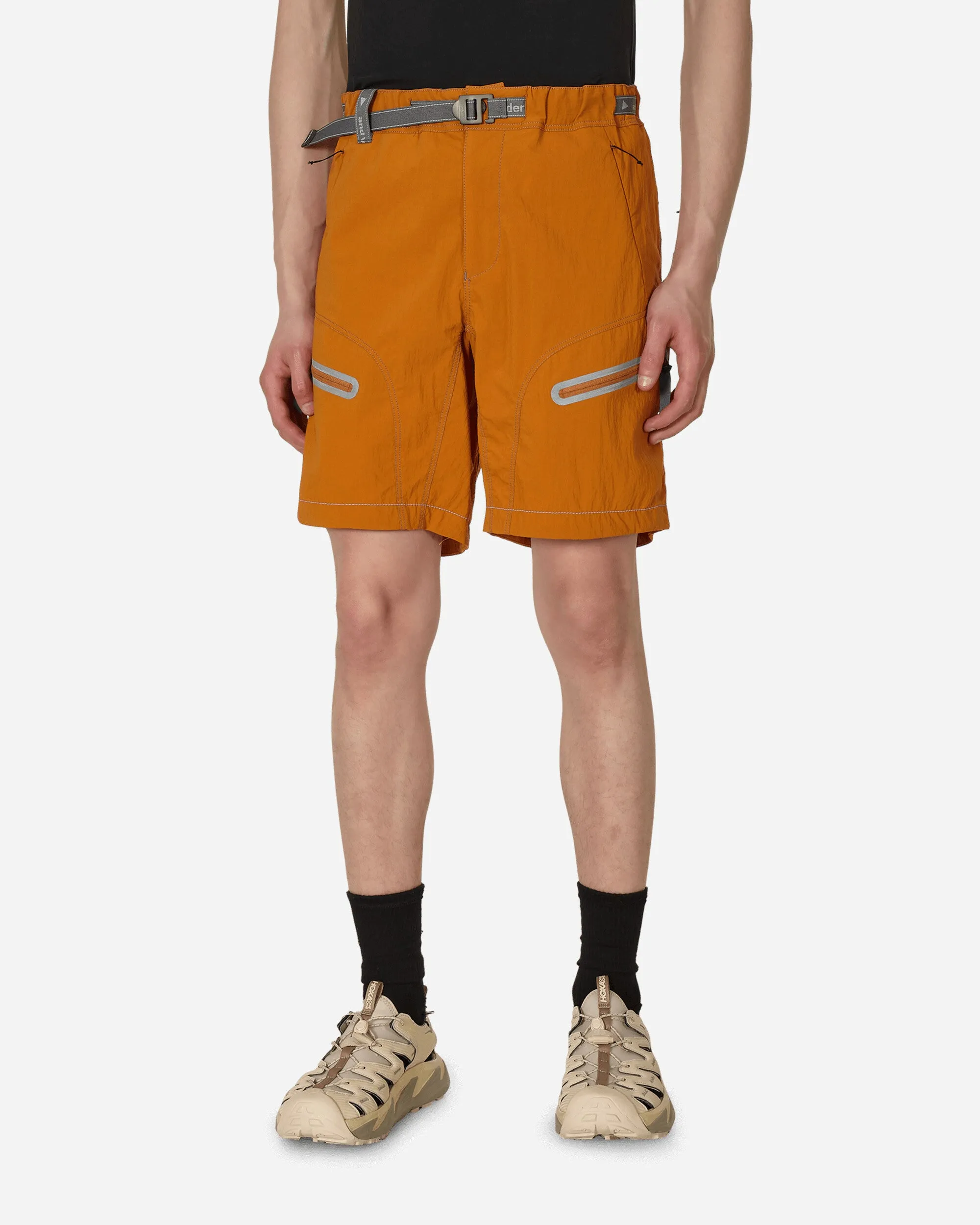 Short de randonnée léger orange