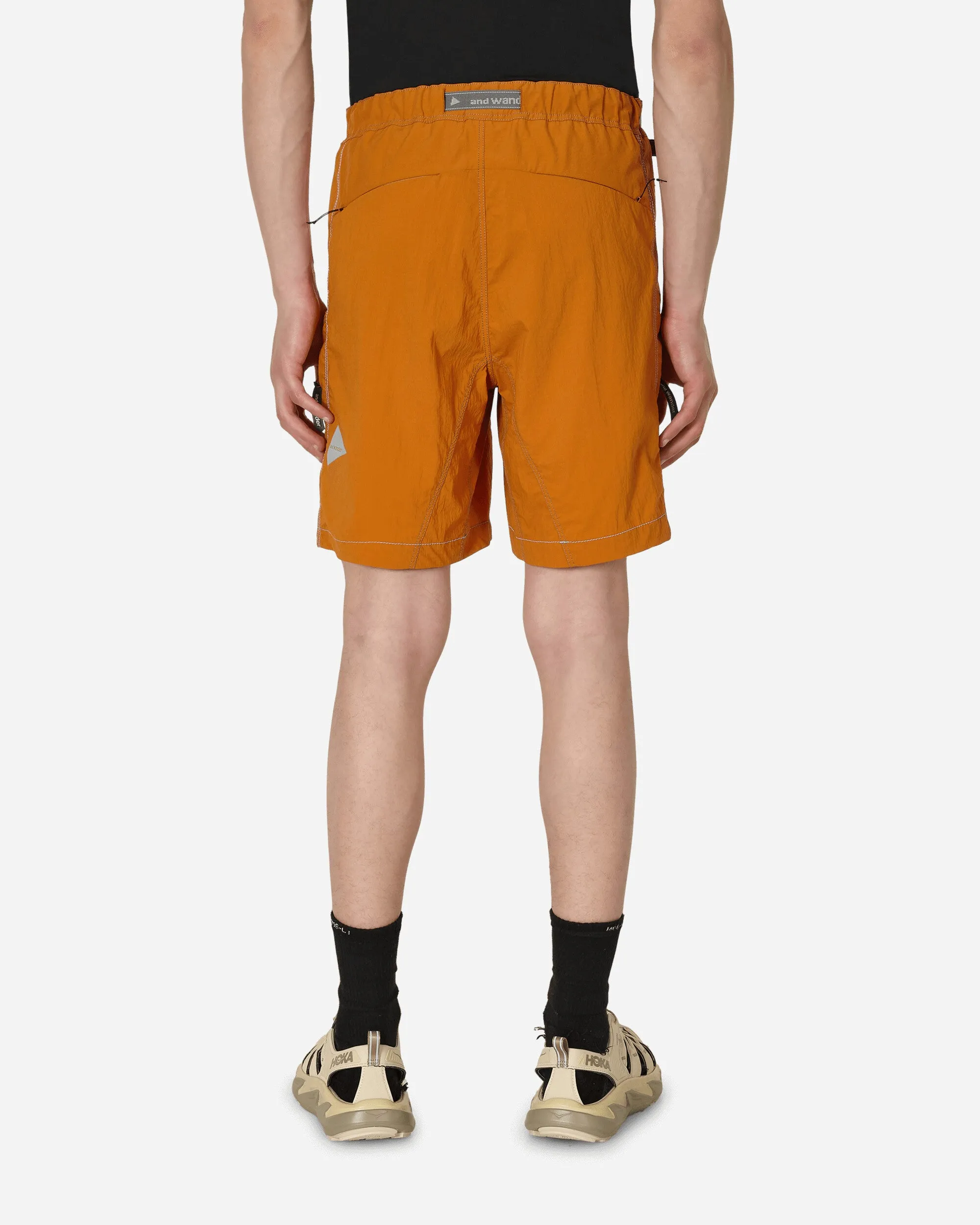 Short de randonnée léger orange