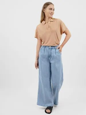 Los Angeles Jeans larges recyclés | Ciel