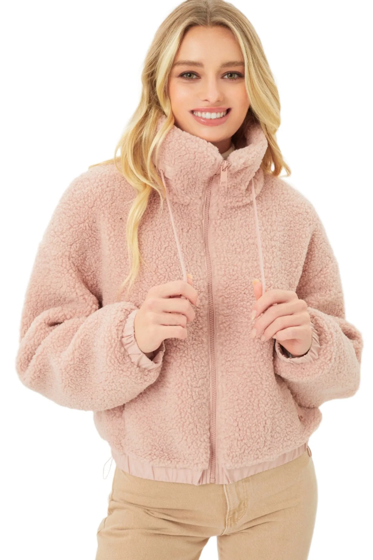 Veste en polaire à zip Love Tree Teddy 8077JY