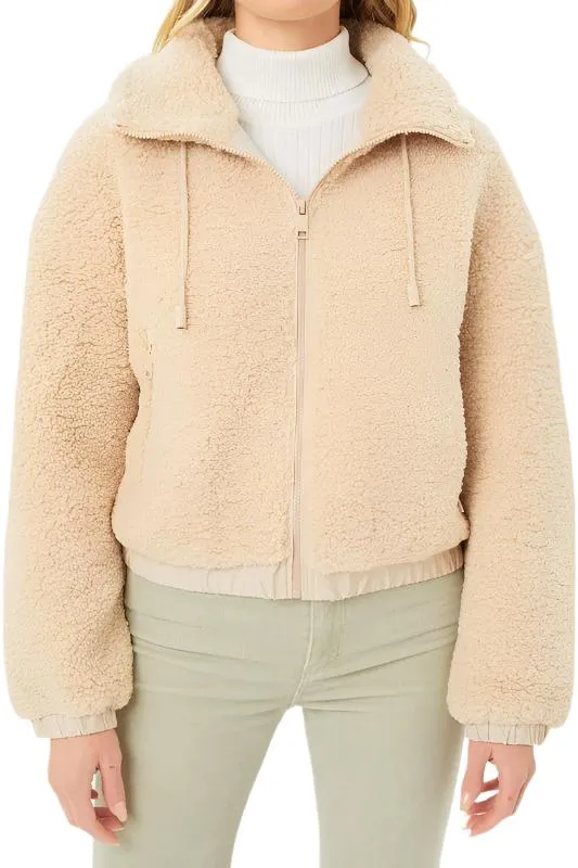 Veste en polaire à zip Love Tree Teddy 8077JY