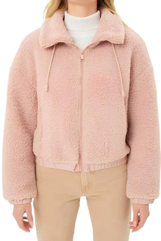 Veste en polaire à zip Love Tree Teddy 8077JY
