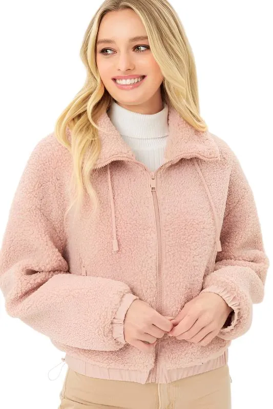 Veste en polaire à zip Love Tree Teddy 8077JY