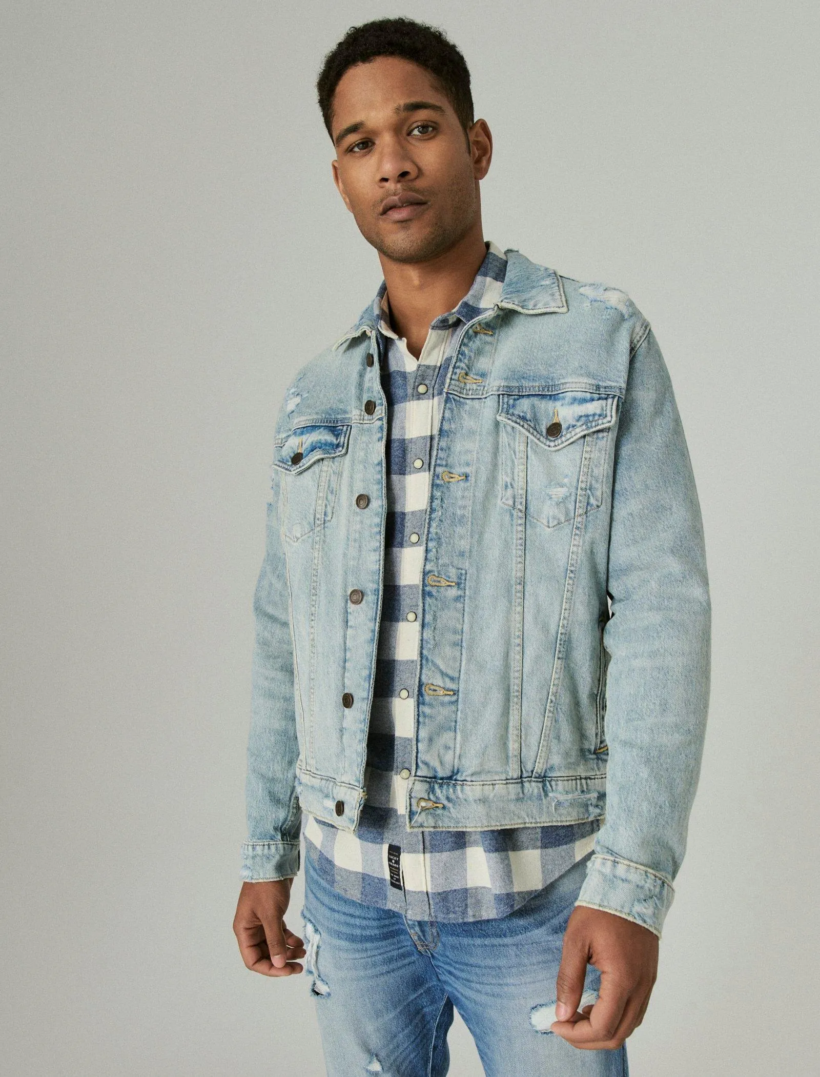Veste Trucker Denton de la Marque Lucky Brand