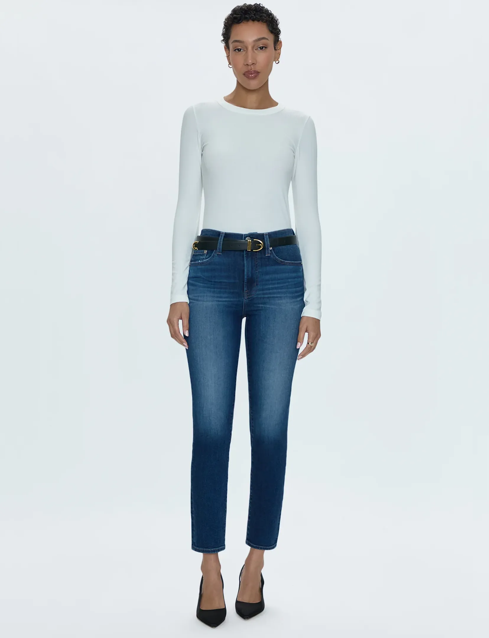 Madi Pantalon Slim Moderne Haute Taille, Union Clothing_pistola