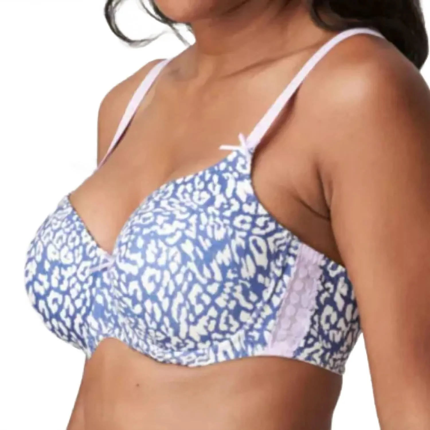 Soutien-gorge Madison Contour Heart en jean pastel