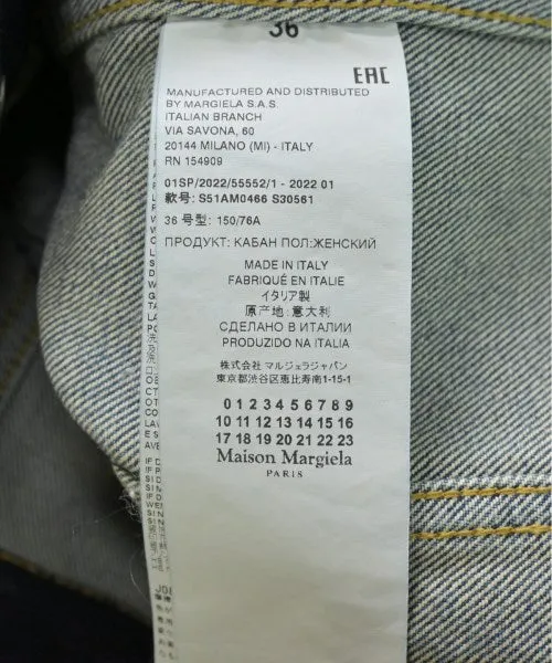 Vestes en denim Maison Margiela