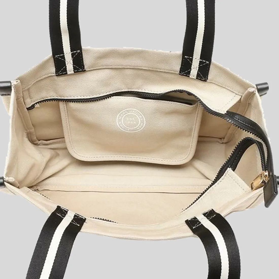 Marc Jacobs Sacs MARC JACOBS Tote en Toile Signet Beige H050M06FA21