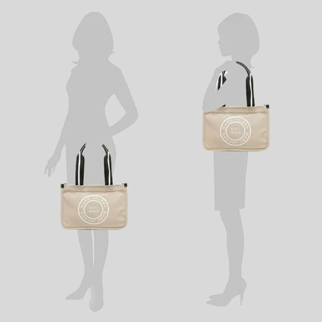 Marc Jacobs Sacs MARC JACOBS Tote en Toile Signet Beige H050M06FA21
