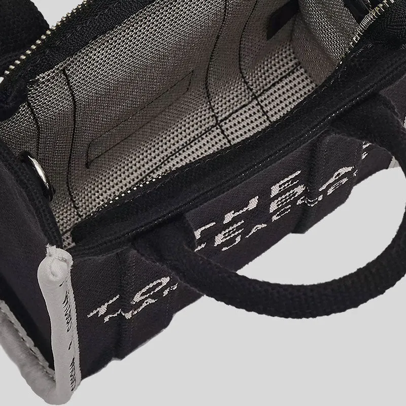 Marc Jacobs Sacs MARC JACOBS Le Mini Sac Jacquard Noir 2R3HCR027H01