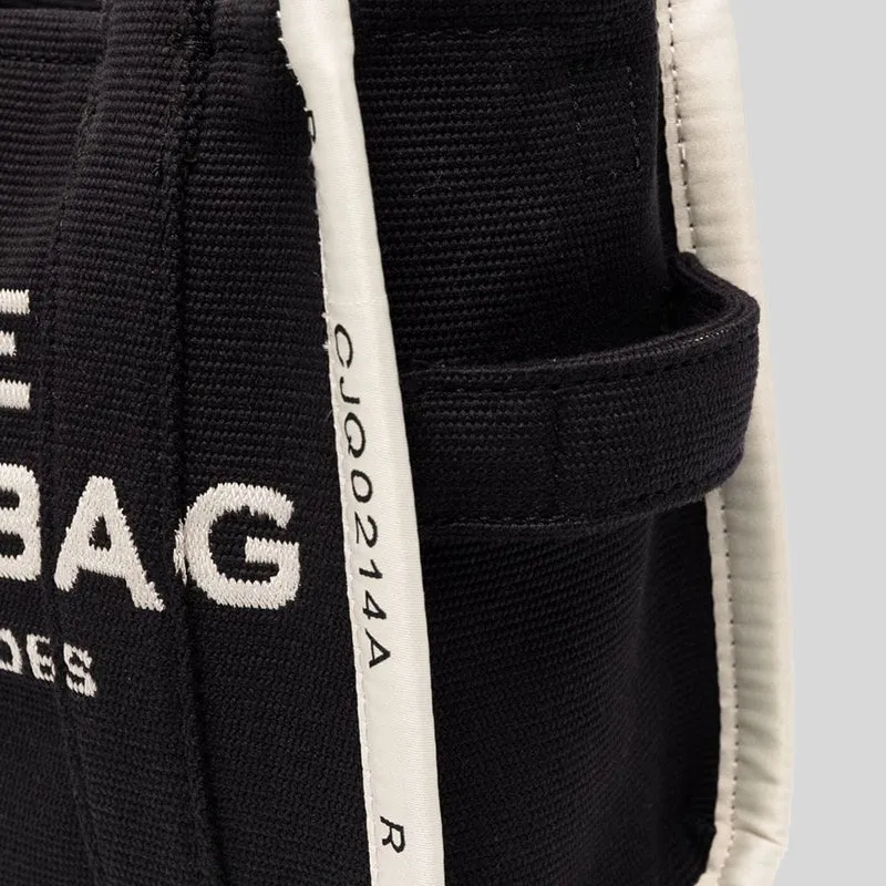 Marc Jacobs Sacs Marc Jacobs Le Jacquard Petit Sac Fourre-Tout Noir M0017025