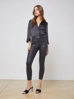 Jean Skinny Coupé Margot Enduit