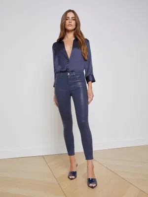 Jean Skinny Coupé Margot Enduit