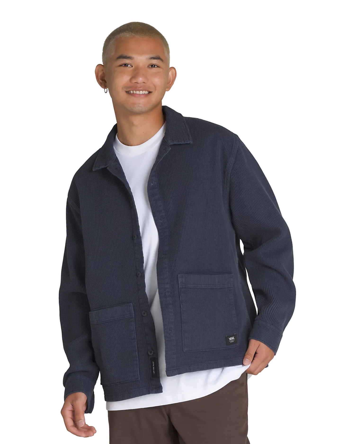 Maywood Dobby Shacket en Nuit Parisienne