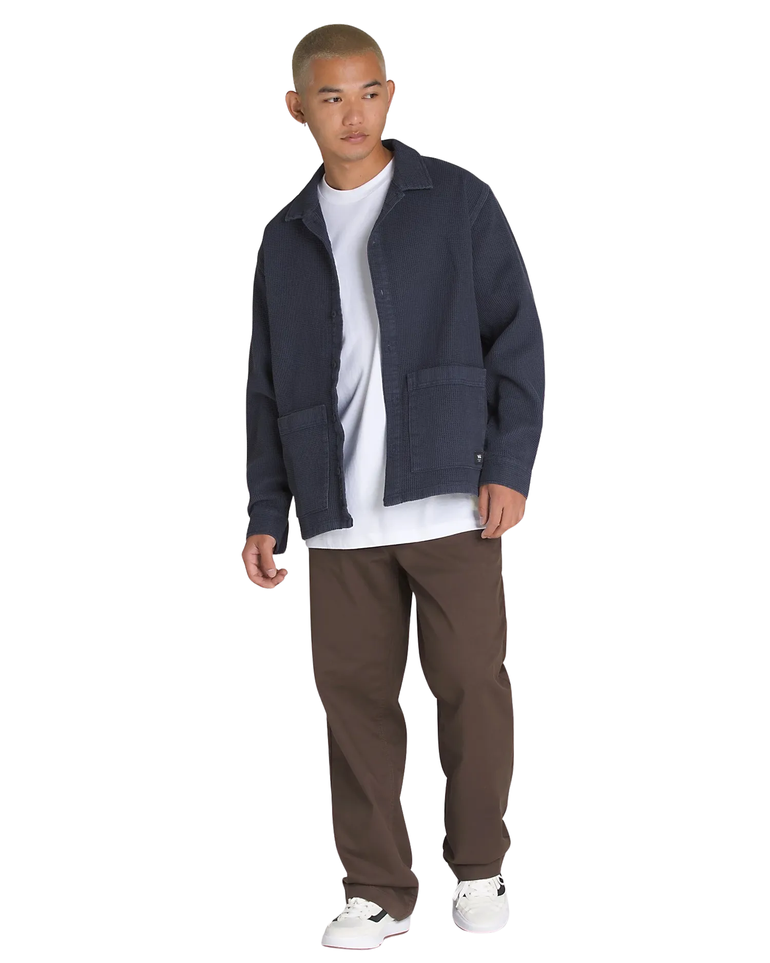 Maywood Dobby Shacket en Nuit Parisienne