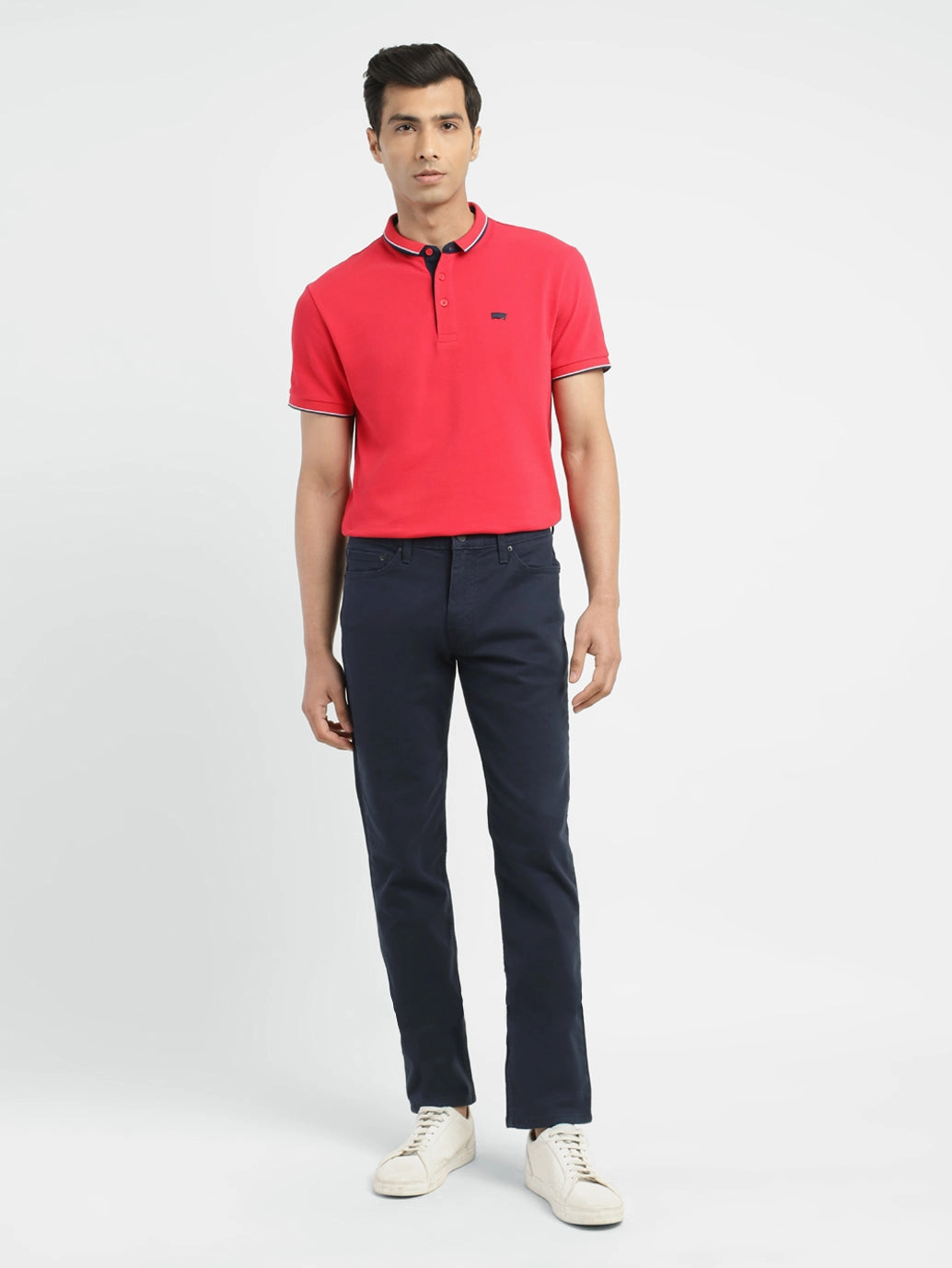 Men's 511 Blue Slim Fit Mid Rise Jeans