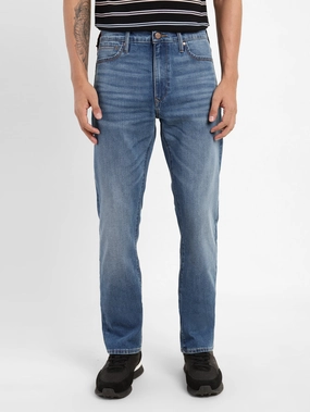 Men's 511 Blue Slim Fit Mid Rise Jeans