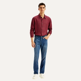 Men's 511 Blue Slim Fit Mid Rise Jeans
