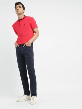 Men's 511 Blue Slim Fit Mid Rise Jeans