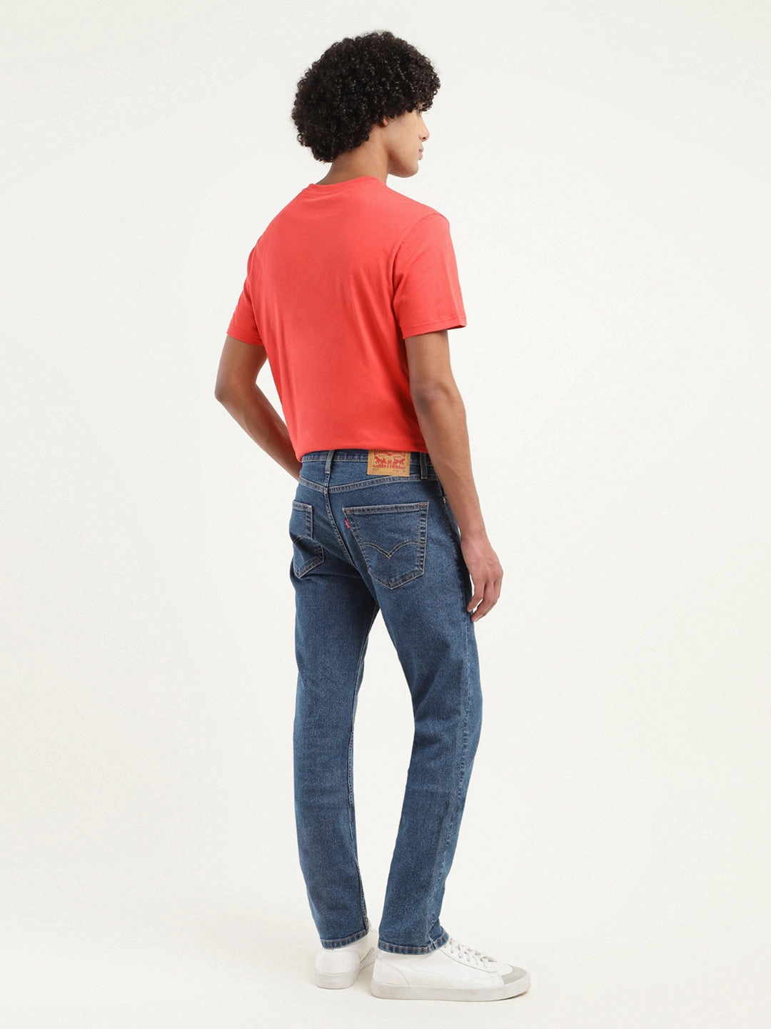 Jeans 511 Bleu Slim Fit à Taille Moyenne pour Homme