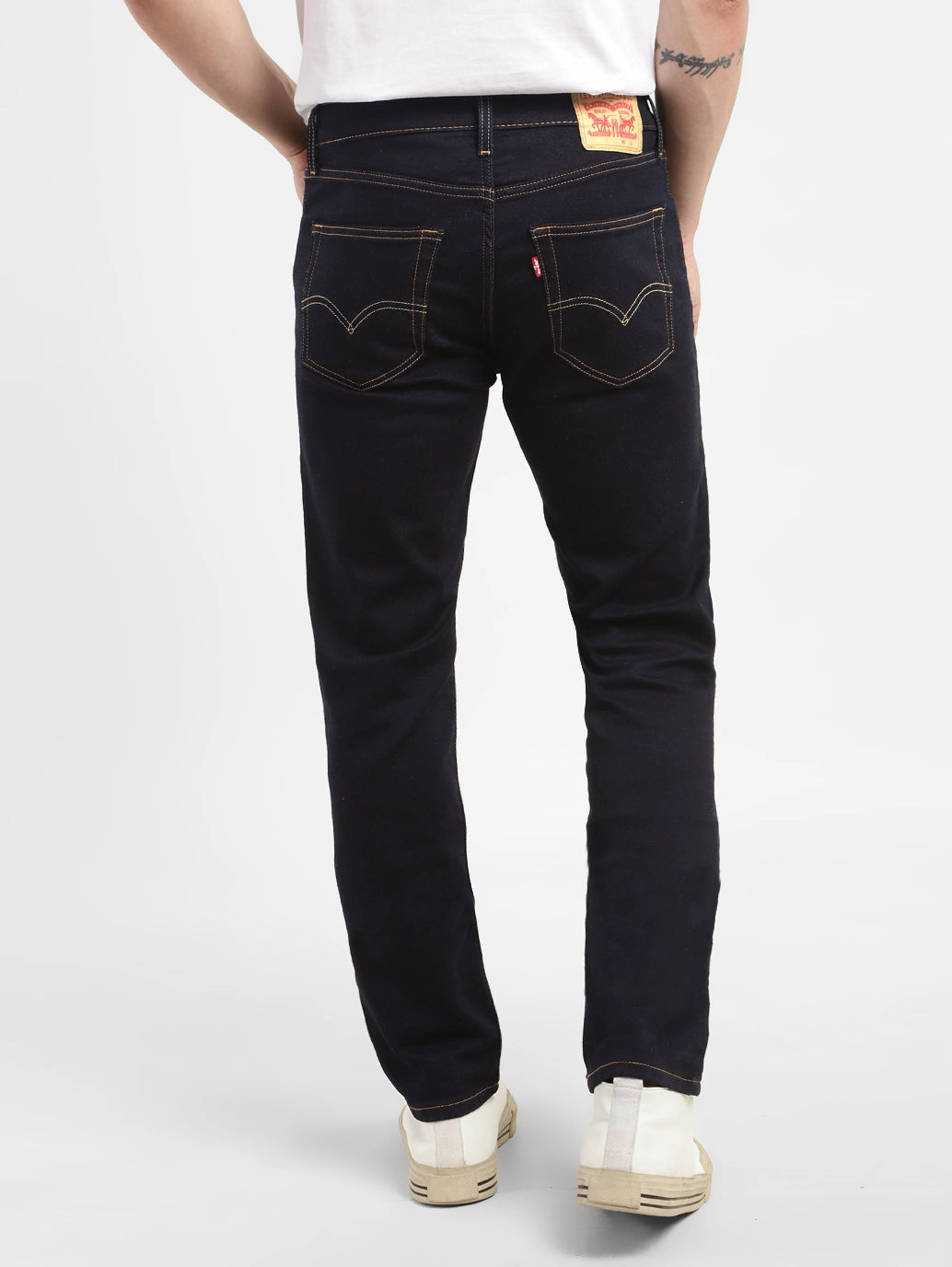 Men's 511 Blue Slim Fit Mid Rise Jeans