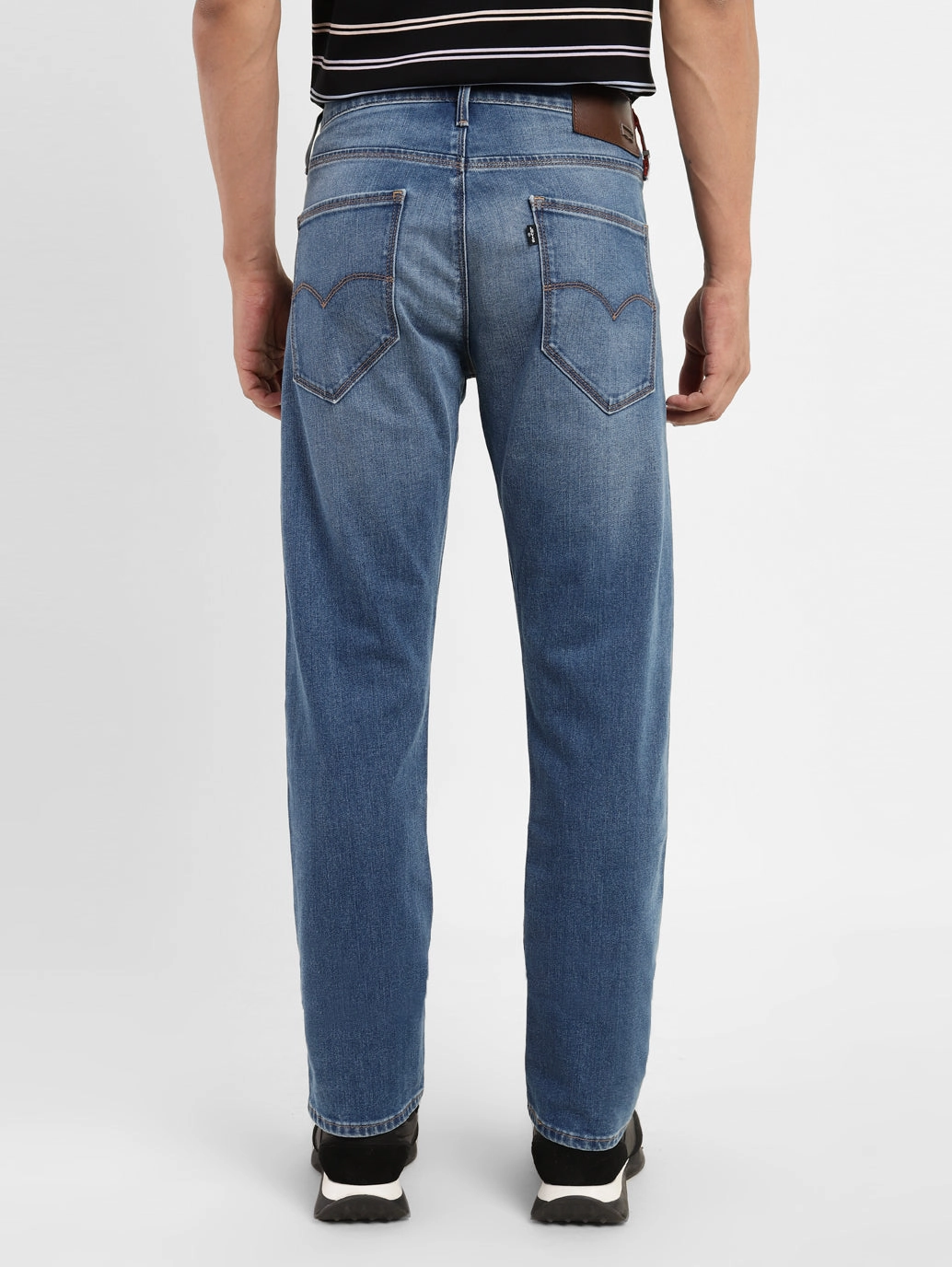 Men's 511 Blue Slim Fit Mid Rise Jeans