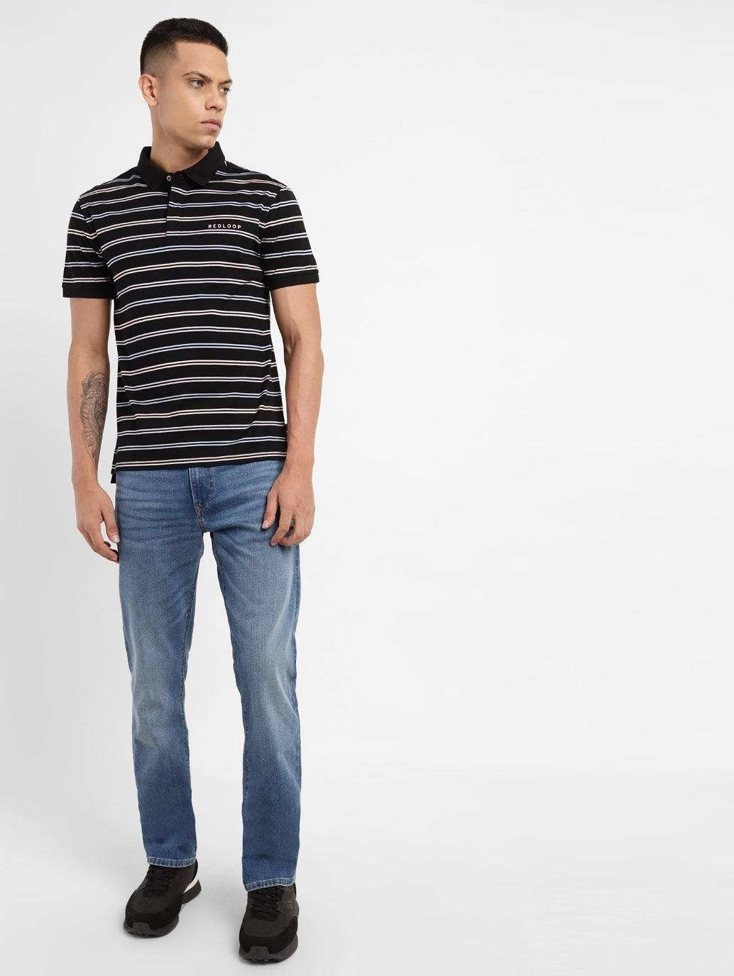 Men's 511 Blue Slim Fit Mid Rise Jeans