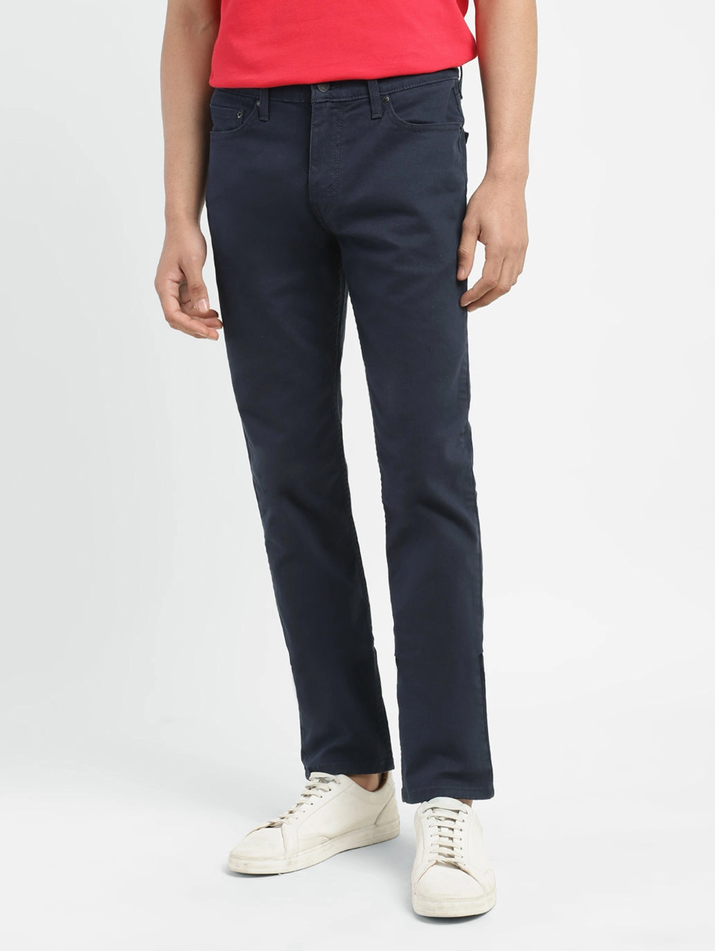 Men's 511 Blue Slim Fit Mid Rise Jeans