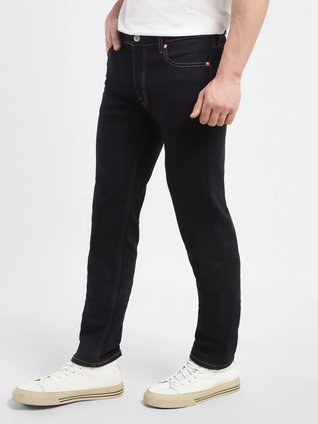 Men's 511 Blue Slim Fit Mid Rise Jeans