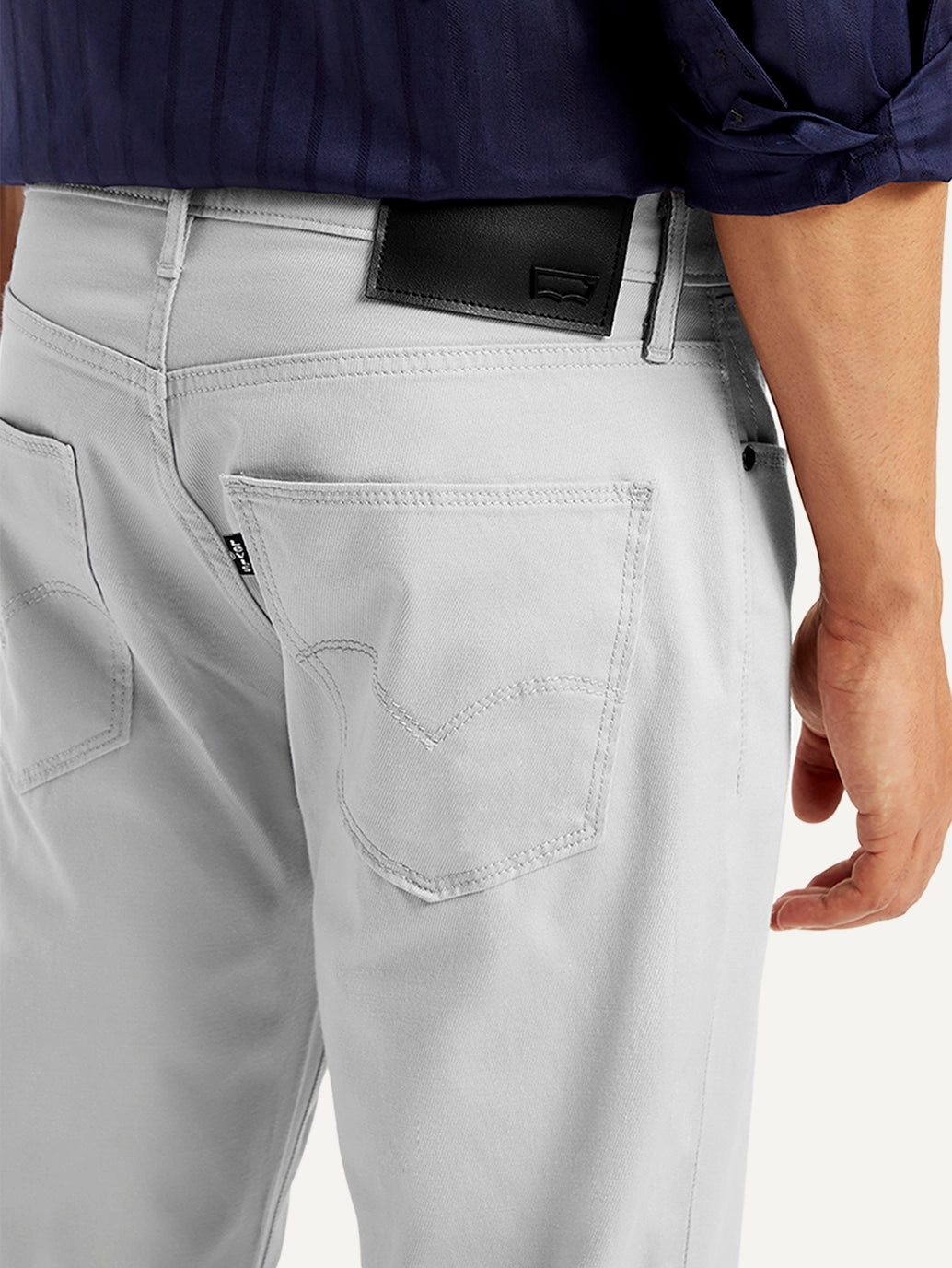 Jeans 511 Homme Gris Clair Slim Fit Taille Moyenne