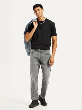 Men's 541 Grey Tapered Fit Mid Rise Jeans