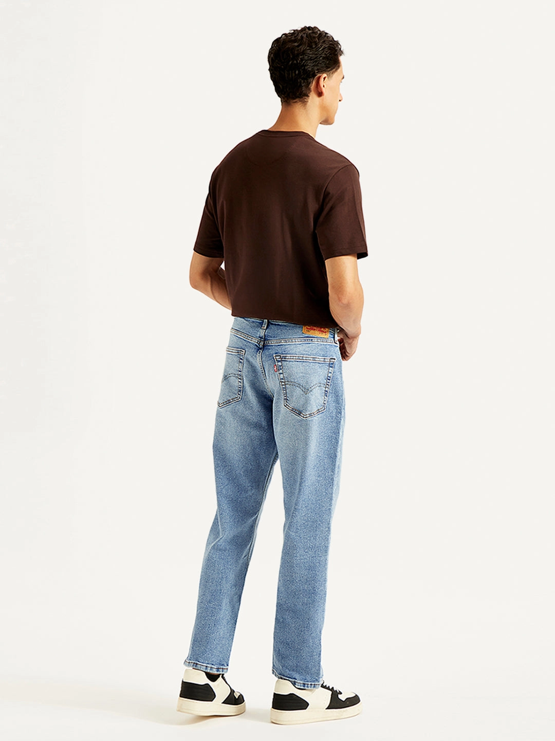 Men's 541 Light Blue Tapered Fit Mid Rise Jeans