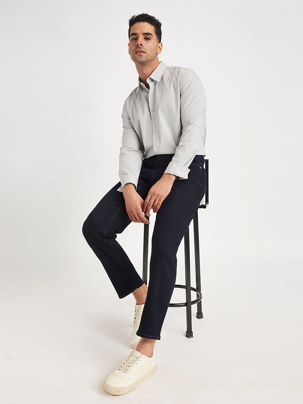 Jeans Homme 541 Bleu Marine Coupe Tapered Mi-Haute