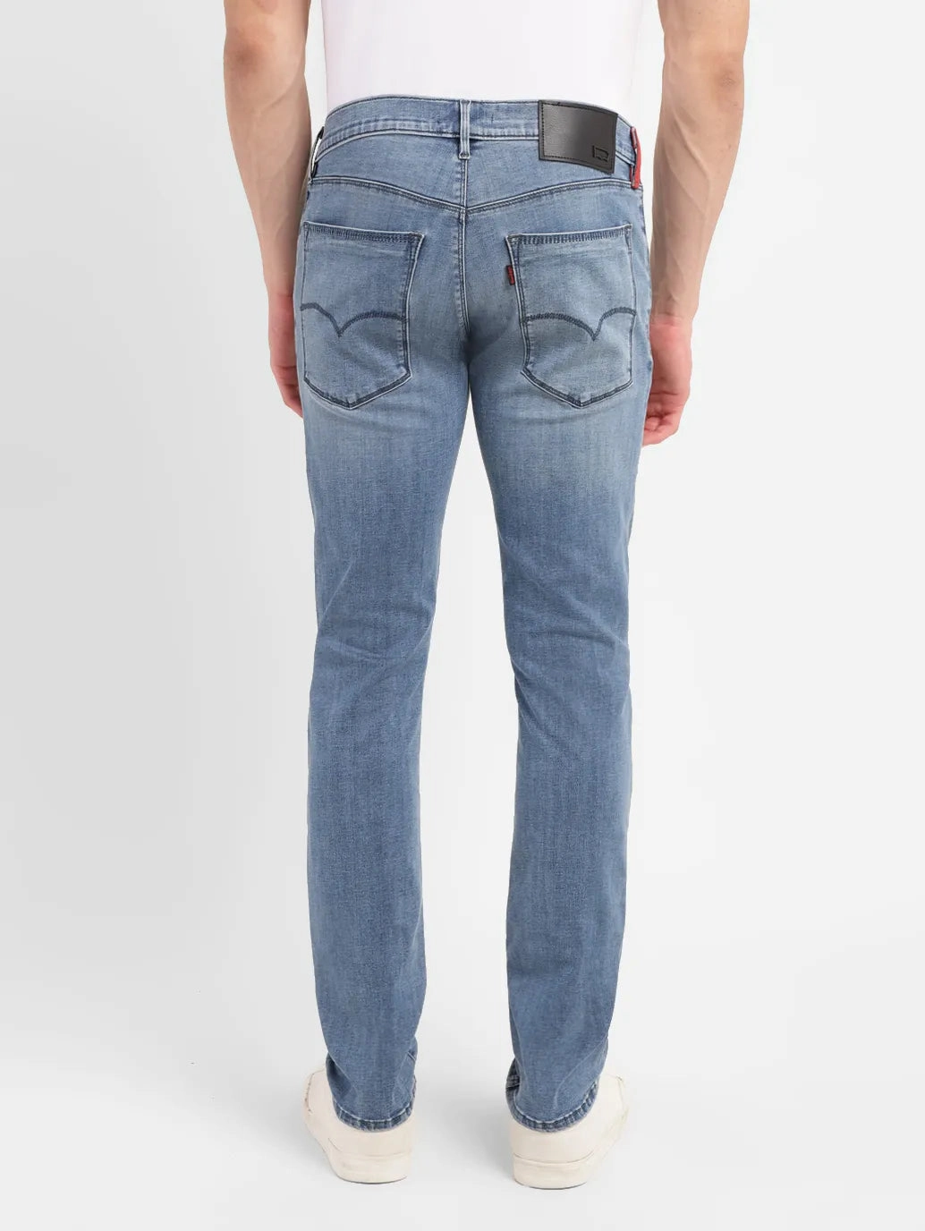 Men's 65504 Light Indigo Skinny Fit Mid Rise Jeans