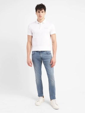 Men's 65504 Light Indigo Skinny Fit Mid Rise Jeans