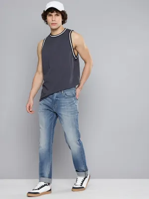 Jeans 511 Homme Bleu Clair Slim Fit Taille Moyenne