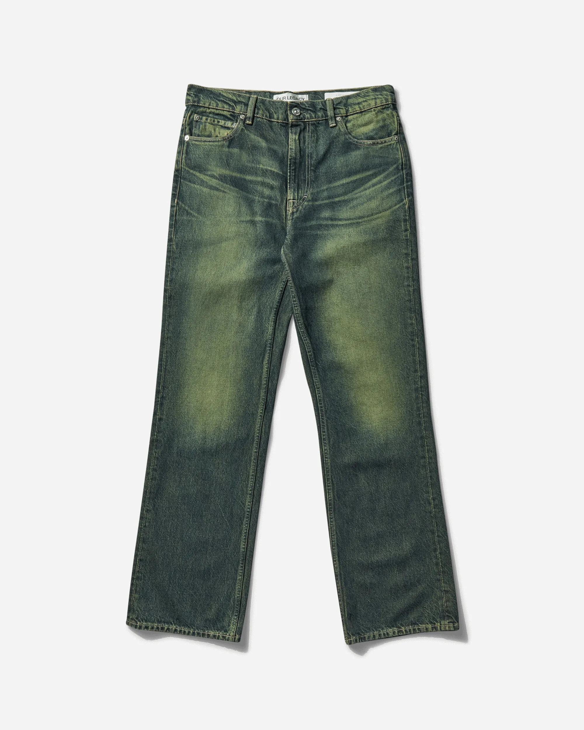 Jeans coupés années 70 pour homme Malibu lavage sable