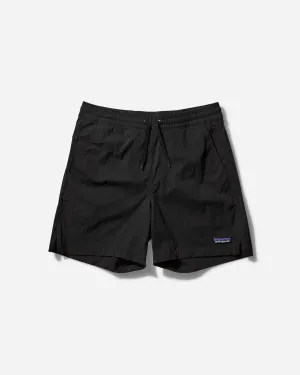 Short de sport pour homme Baggies 6 pouces Noir