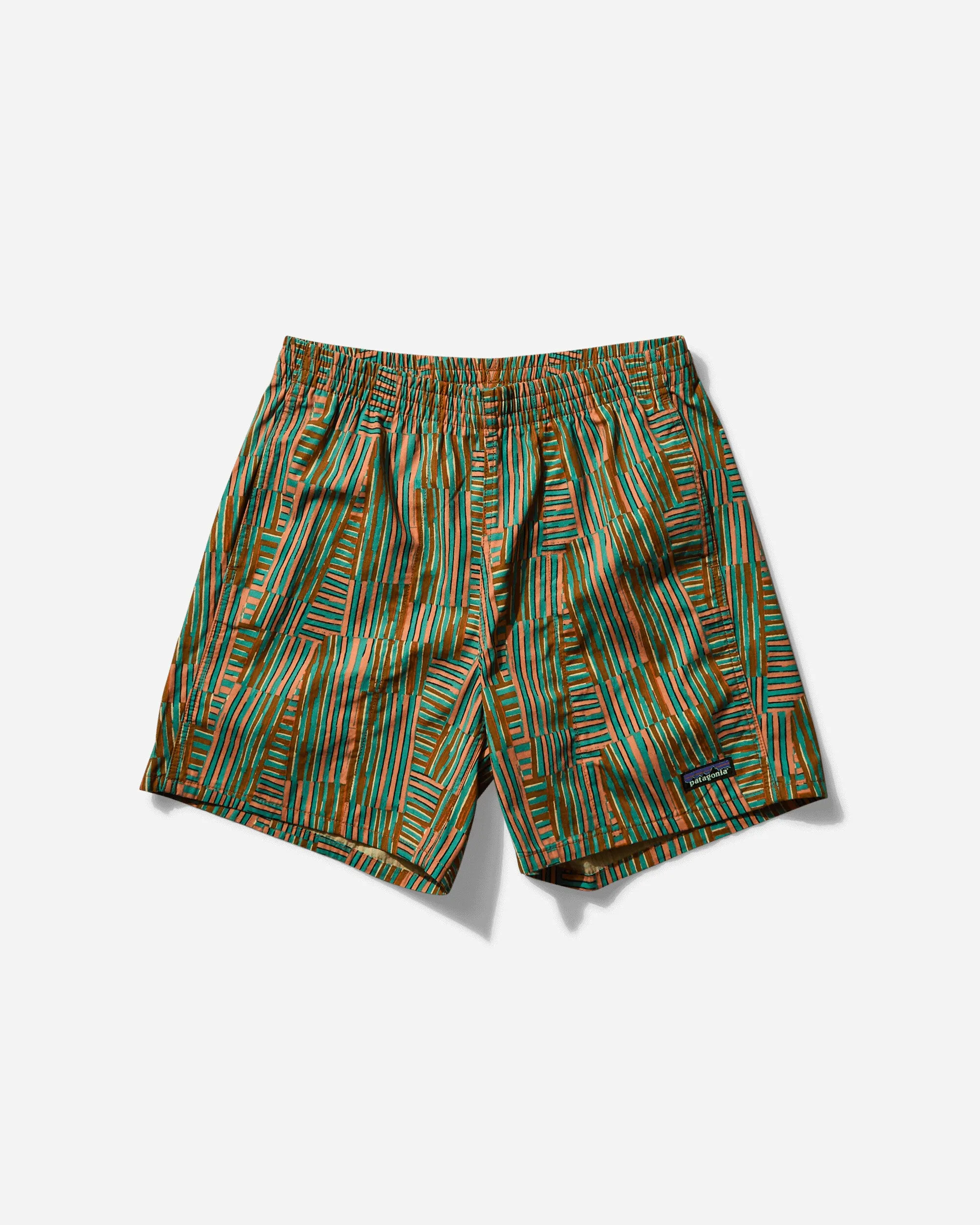 Short Funhoggers pour Hommes 6 Pouces Quilty Fitz / Vert Feuille de Cœur